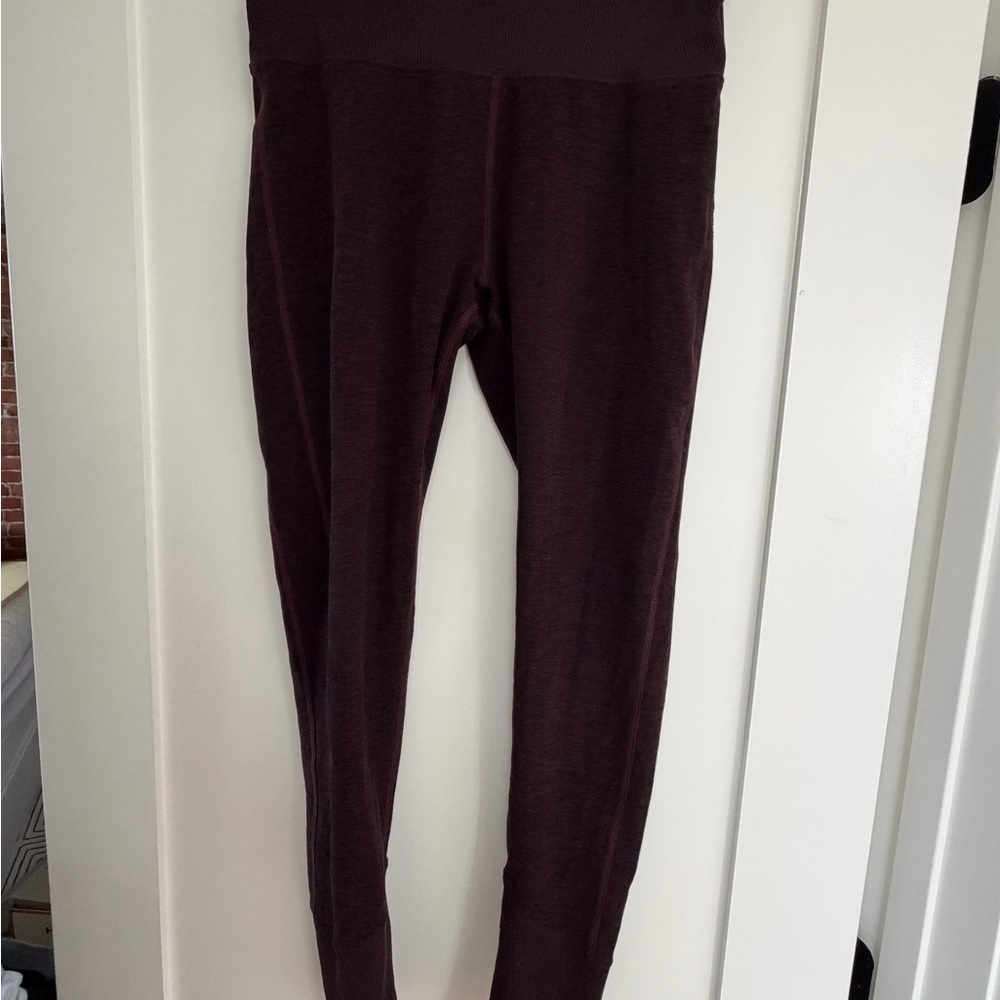 ALO Yoga Heathered Purple Leggings
